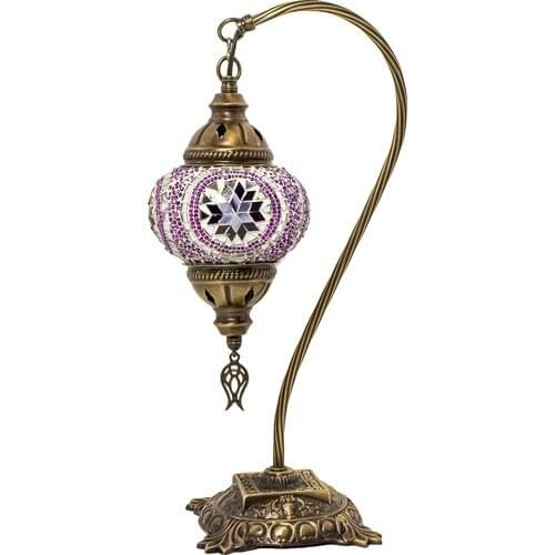 Karalp Mosaic Ottoman Decorative Desktop Lamp