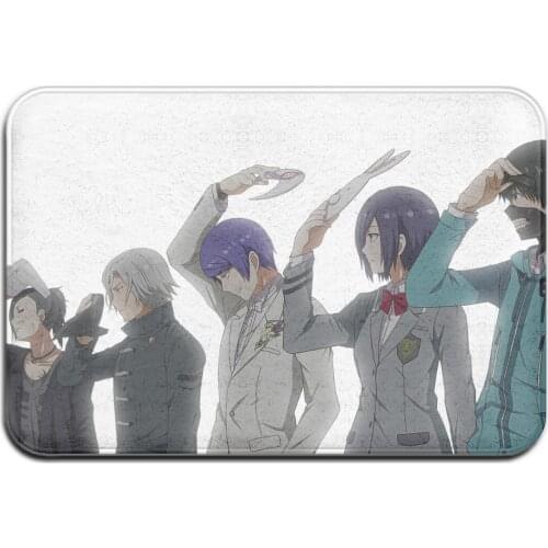 Kitchen Mat Entrance Doormat 3D Tokyo Ghoul Home Floor Mat Bedroom Decoration Hallway Carpet Bathroom Non-Slip Rug