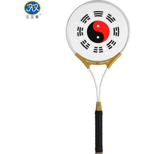 Jiujiu Star Tai Chi Rouli Ball And Racket Aluminum Alloy Handle Silicone Face Body Strength Exercise Indoor Outdoor Easy To Use