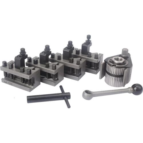 Lathe Quick Change Tool Post Set WM210V&WM180V&0618 12X12mm Tool Rest for Swing Over Bed 120-220mm