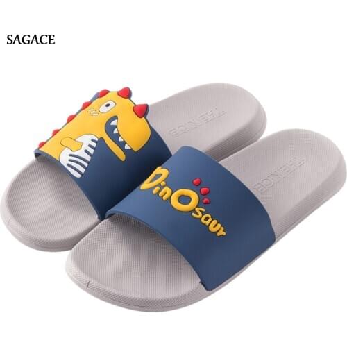 SAGACE Summer Men&Women Home Indoors Cute Cartoon Sandals Slippers Beach Shoes Summer Shoes 2020 Beach Vintage Sandalias