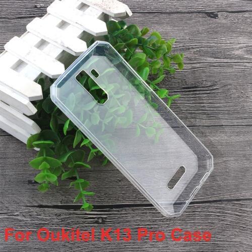 For Oukitel K13 pro Silicone Case Soft Back Cover Protective TPU Case 6.41'' For Oukitel K13 pro Mobile Phone Accessories Capa