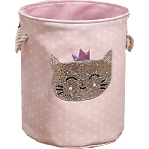 Foldable Laundry Basket for Dirty Clothes for Kids Toys Canvas Wasmand Large Storage Hamper Kids Baby Home Organizer