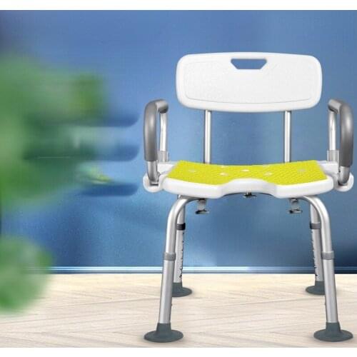 Bathroom Stool Bath Chair Non-Slip Elderly Toilet Bath Chair Disabled Bath Chair Pregnant Women Elderly