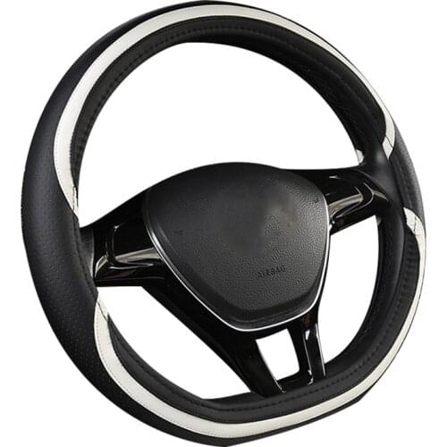 Four Seasons Universal D-type Special Color Car Steering Wheel Cover High-quality Non-slip Wear-resistant Handle Accessories