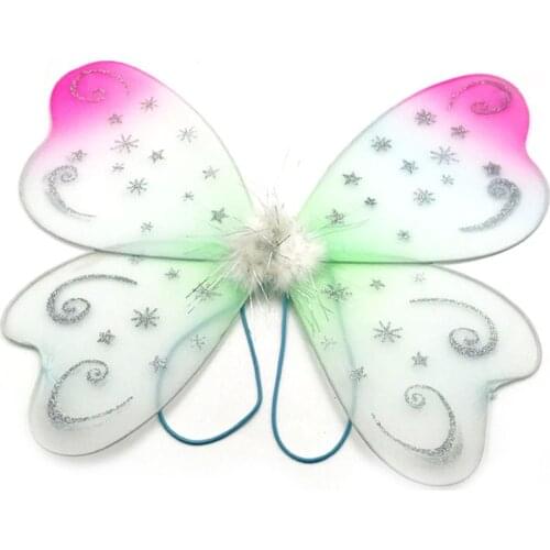 New Fairy Angel Butterfly Wings Infant Toddler Child Costume Toy Gift for Wedding Decoration Party Supplies
