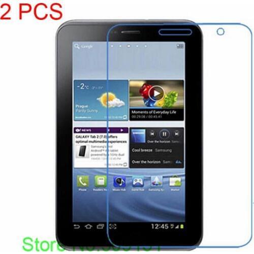 2 PCS 9H Premium Tempered Glass For Samsung Galaxy Tab 2 7.0 P3100 P3100 GT-P3100 Toughened Protective Screen film