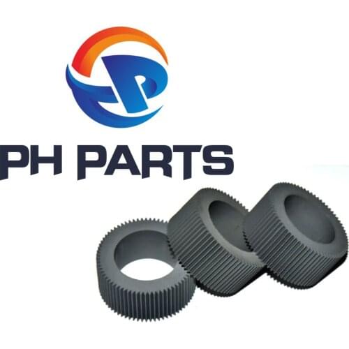 2X Pickup Feed Roller Tire Rubber for RISO EV 2550 2560 2590 3560 3750 3760 3790 5790 RP 3100 3105 3500 3505 3590 3700 3750 3770