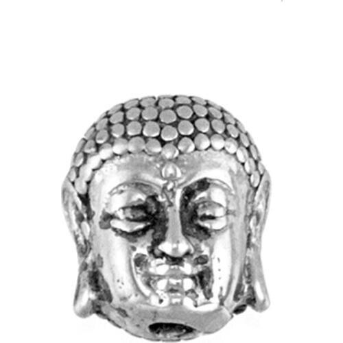 316 Stainless Steel 3D Casting Buddhas Head Pendant Fashion Individualized Men/Women Jewelry Making Pendants Wholesale 2pcs