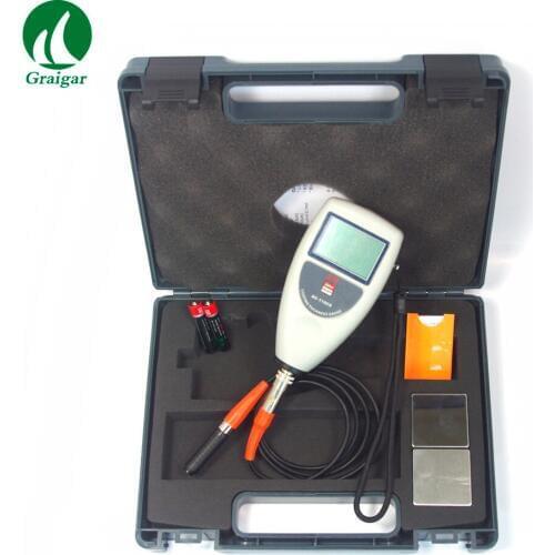 AC-110C Professional Coating Thickness Gauge Tester Provide Bluetooth data output choice