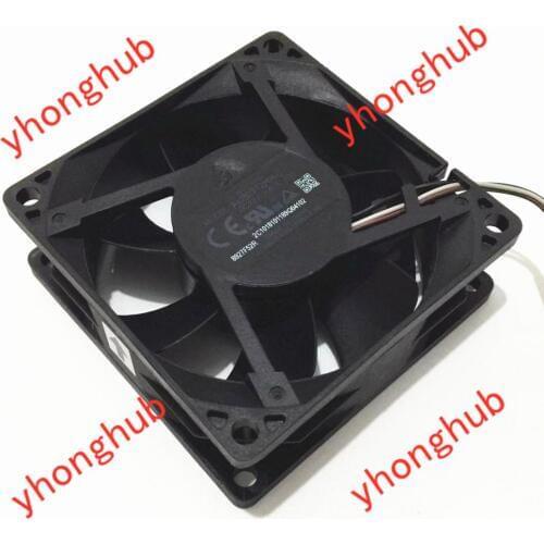Delta Electronics AUB0712HH-C DC 12V 0.40A 3-wire 70x70x25mm Server Cooling Fan