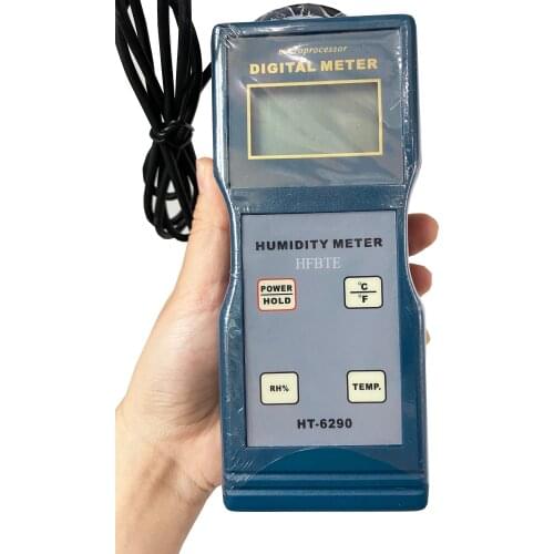 HT-6290 Digital LCD Thermo Hygrometer with handheld temperature humidity meter tester
