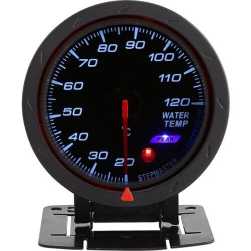 Universal LED Water Temp Temperature Gauge 20-120 Range Meter For Auto Racing Car Digital Blue Car Styling
