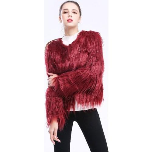 Winter Jacket Women 2020 Faux Fur Coat Plus Size Streetwear Jackets Autumn Ladies Leather Clothes Casaco Feminino LWL756