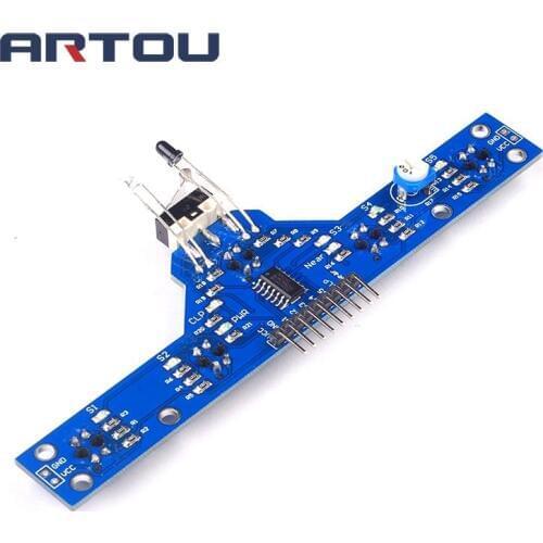 1PCS BFD-1000 5 Channel Tracking Module 5 Road Tracing Sensor Module