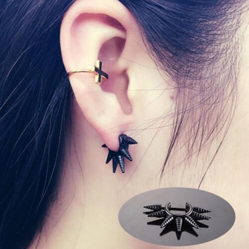20PCS/PACK spike earring unisex man woman fashion ear piercing jewelry stainless steel body piercing