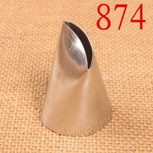 874# Rose Petal Cream Decorating Mouth 304 Stainless Steel Baking Decoration DIY Tool