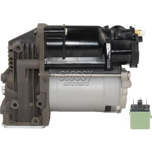 AP03 37206789938 New Air Suspension Compressor Pump +Relay FOR BMW X5 E70 X6 E71 E72 --2 Corner Style 2007-2014 37226785506