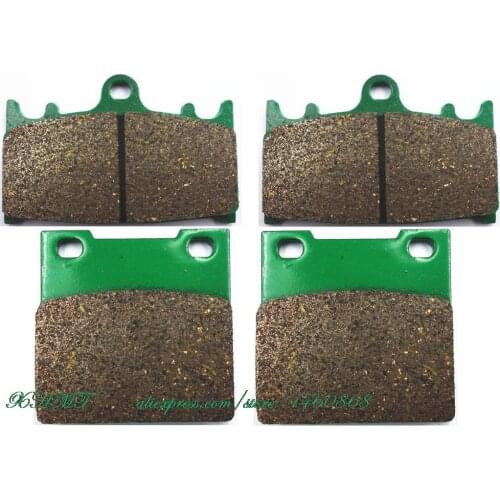For SUZUKI 400 GSF S KATANA 1989 1990 Disc Brake Pads Pill Front Rear