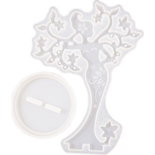 Jewelry Holder Organizer Molds,Silicone Making Tools Easy Clean Craft Molds Unique Birthday Gifts Fit for Girl Women