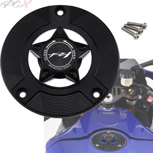 Logo 8 Colors CNC Aluminum Keyless Motorcycle Accessories Fuel Gas Tank Cap Cover for YAMAHA FZ1N FZ1 FZ1000 Fazer 2006-2015