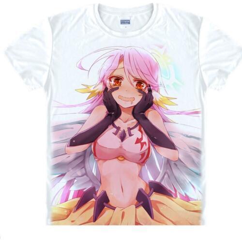 No Game No Life T-Shirt Sora Shirt Mans summer t-shirts anime shirt Cute Girls' Dress womens fashion t-shirts anime t-shirts a