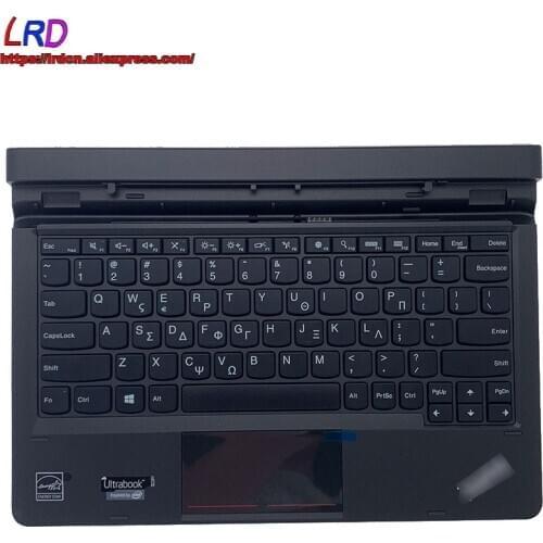 New Original GK Greek Dock Keyboard for Lenovo Thinkpad Helix 2nd Gen 20CG 20CH Ultrabook 00HW413 4X30G93866 SM10F45013