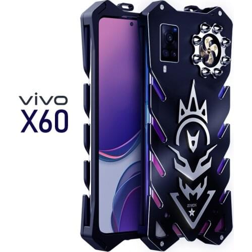 New Aluminum Armor Thor Case For Vivo X60 Pro Case Cover The Flash Iron Man Phone Protective Shell Skin Bag For Vivo X60 Pro