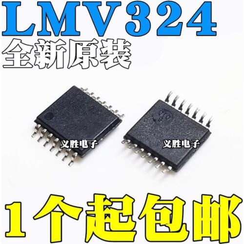 New and original LMV324IPWR LMV324IPW MV324I TSSOP14