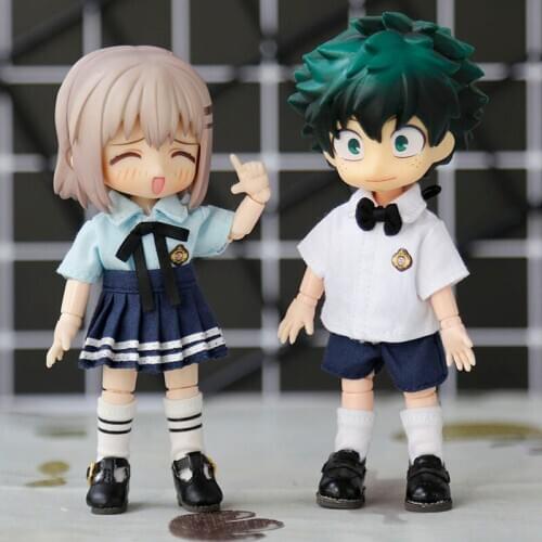 OB11 doll clothes suitable for ob11 molly BODY9 Meijie piglet uniform school uniform suit doll accessories