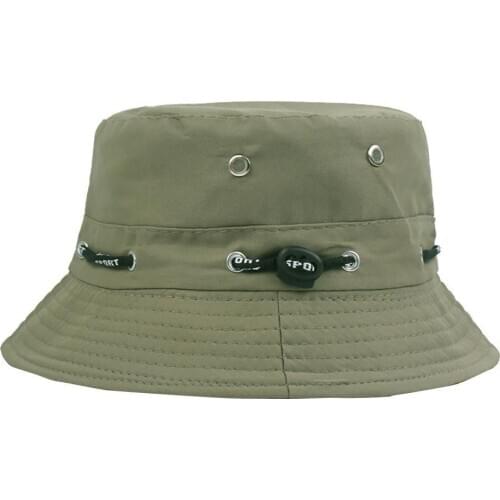 Solid Color Bucket Hat Unisex Outdoor Travel Fishing Men Women Casual Sun Cap