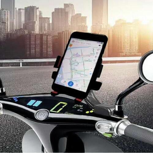 Durable Motorcycle Handlebar Bike Mobile Cell Phone Mount Holder Support Bicycle Phone Stand For Smartphone GPS