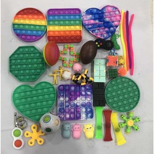 Sensory Fidget Toys 29 Pcs Stress Relief & Anti-Anxiety Tools For Kids & Adults