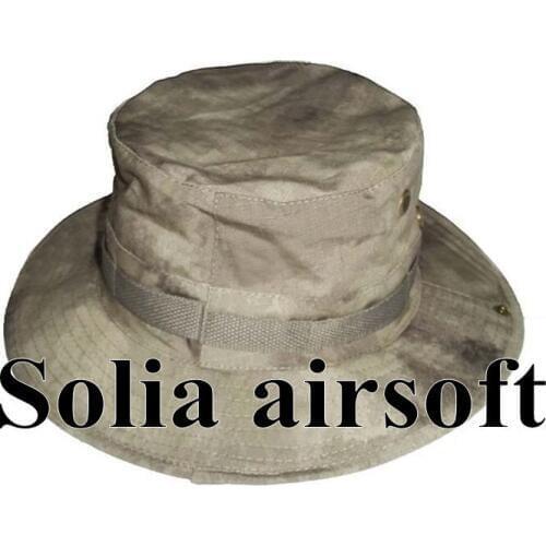 Tactical Military Army Round-brimmed Hat Sun Bonnet Outdoor Cap ATACS