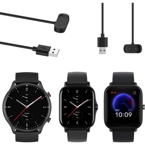 USB Charging Cable For -Amazfit GTR 2/GTS 2/Bip U/-pop WatchDock Charger Adapter X7JB