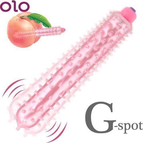 OLO Female Masturbator Clitoris stimulator Sex Toys for Women G-spot Vibrator Silicone Sex Products Vibrating Massager