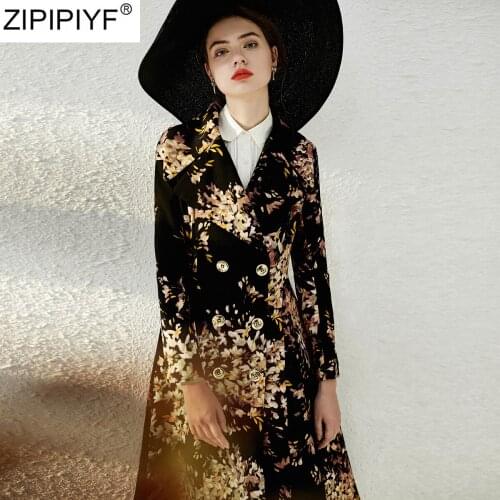 Женские демисезонные плащи ZIPIPIYF China At AliExpress