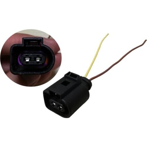 2Pcs 2 Pin Socket For VW For Audi Connector For Scania For Volvo Truck Trailer Lorry Lights