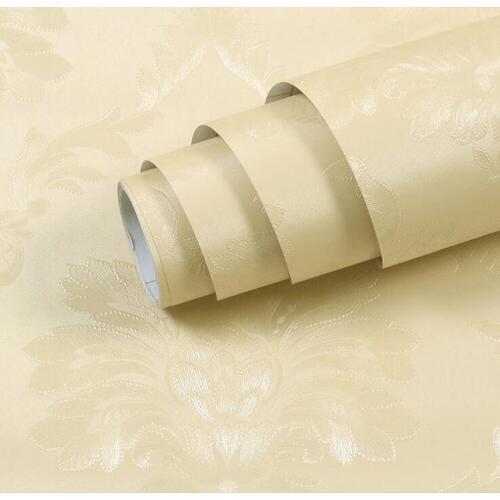 3d embossed removable floral wallpaper self adhesive waterproof luxury home decor wall stickers bedroom living study girls room