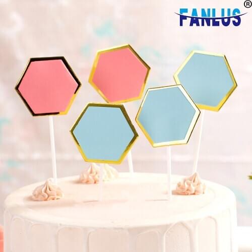 5Pcs/Set Wholesale Cake Card Can Be Written Greetings Plug-in Birthday Cake Decoration DIY Handwriting Blank Flag Party Favors