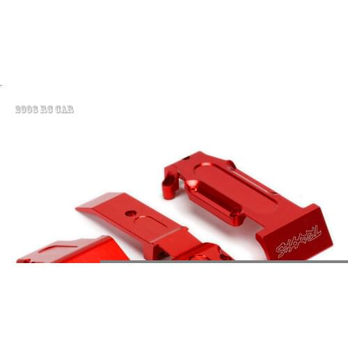 #5337 RC 1:10 Aluminum Front 2 pieces Rear 1 piece Skid Plate Set FOR RC Car Parts Traxxas 1/10 Revo 3.3 Summit Slayer Pro 4x4