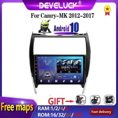 Android10.0 2Din Car Radio Multimedia Player Navigation GPS For Toyota Camry 2012-2017 U.S Edition RDS DSP 4G WIFI Split Screen