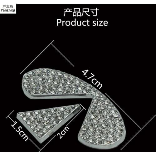 Free shipping High quality The steering wheel diamond modification logo for infiniti Q50 Q50L QX50 QX70
