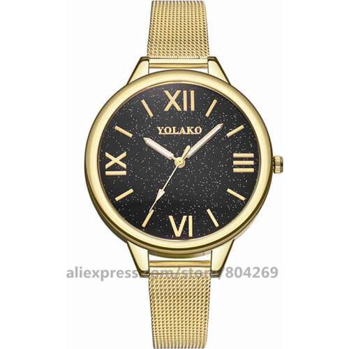 Hot Alloy Mesh Men Casual Watches Round Quartz Dress Men Roman Number Wrist Watch Casual Men Women Starry Sky Watches 920242