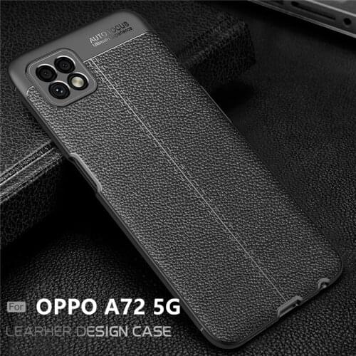 For Cover OPPO A72 5G Case For OPPO A72 5G TPU Leather For Fundas OPPO A72 A92 A52 Realme X50 5 6 Pro X3 C11 C12 C15 V5 Cover