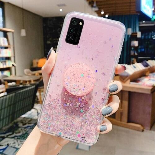 Bling Glitter Phone Case For Samsung Galaxy A51 A50 A70 A71 S20 Plus FE S10 Lite A21s S9 A42 A01 A10 A11 A20e A20s A41 A31 Cover