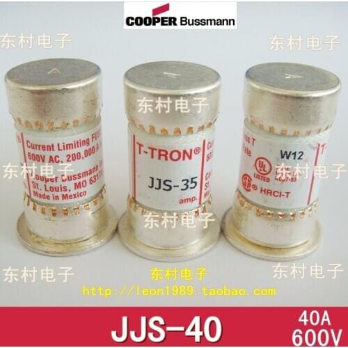 US imports of ceramic fuse BUSSMANN T-TRON fuse JJS-40 40A 600V