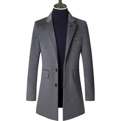 KEGZEIR Mens Long Coats