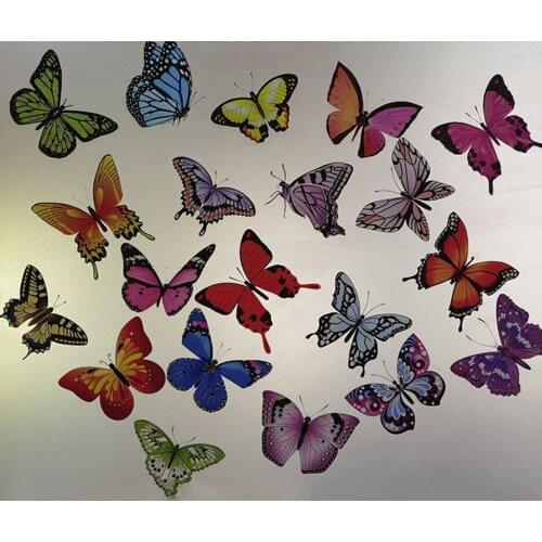 Наклейки бабочки на стену MagiDeal China At AliExpress