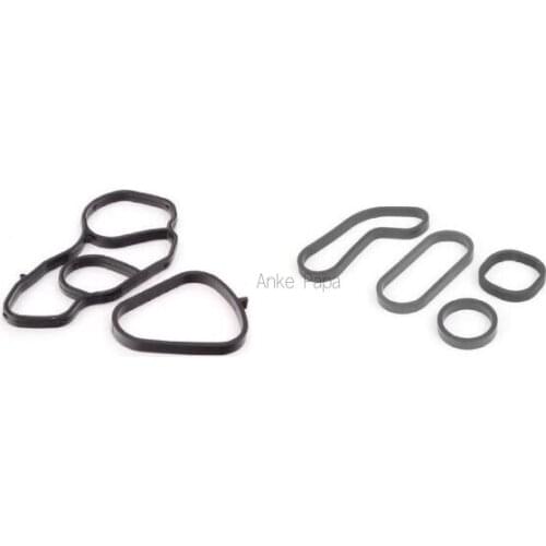 Cooper Oil Cooler Seal & Oil Filter Housing Gasket Set for Mini 2007-2015 11428643747 11428643758